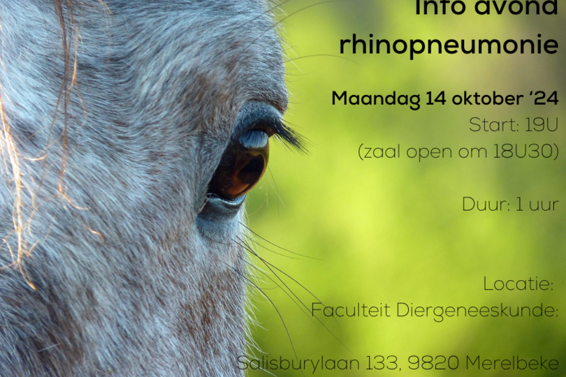 Info avond rhinopneumonie